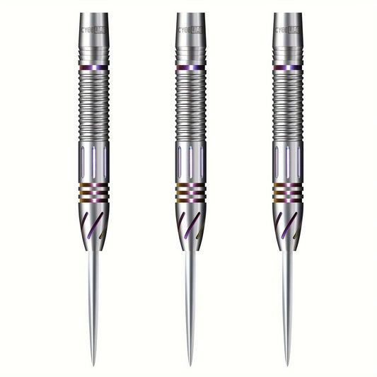 CyeeLife 22 23g Tungsten Steel Dart Barrels 90 Silver