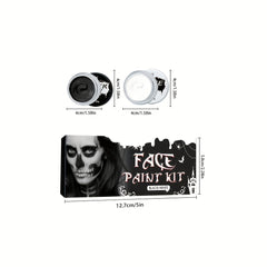 Halloween Makeup Face Body Paint Kit