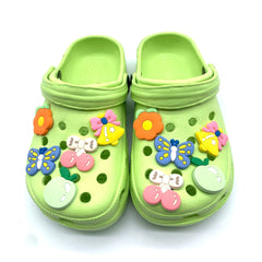 10pcs Shoe Charm Shoe Buckle Butterfly Cherry Shape DIY Accessories