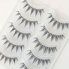 Wispy Manga False Eyelashes Natural Look Short Style TS13