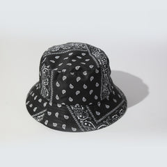 UPF50 Sunshade Bucket Hat With Panda Pattern Double sided Sun Hat