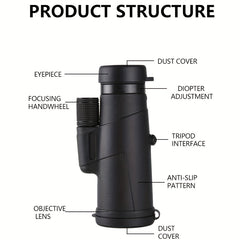 High Definition High Power Outdoor Waterproof Monocular