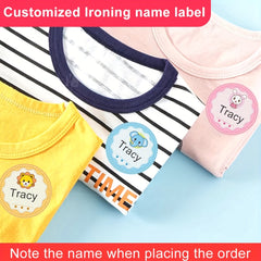 Custom Iron on Name Labels - Personalize Clothing Bedding Towels Backpacks Hats