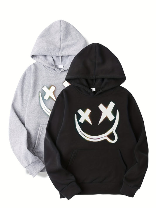 2pcs Boys Casual Hooded Sweatshirt Spring Fall Kids Clothing