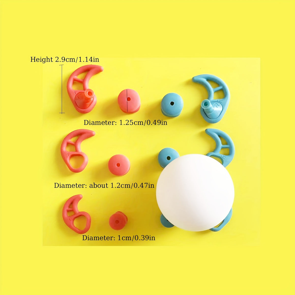 Silicone Diving Earplugs with Rope Waterproof Earplugs