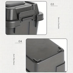 Outdoor Storage Box Portable Napkin Paper Tissue Storage Case