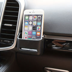 Car Phone Holder with Storage Box for More Convenience