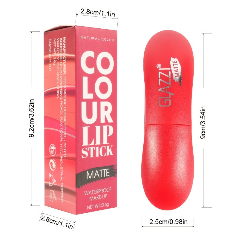 Long Lasting Matte Lipstick with Non Stick Cup Waterproof Lipstick