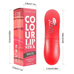 Long Lasting Matte Lipstick with Non Stick Cup Waterproof Lipstick