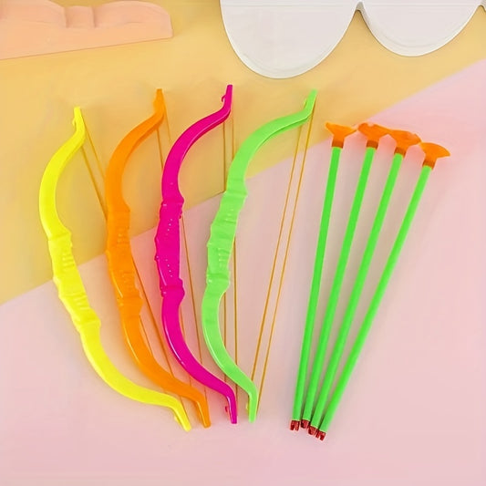 2Pcs Kids Archery Set with Bow and Arrow for Outdoor and Indoor Practice