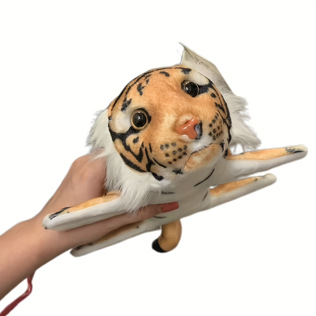 Soft Plush Toy with Handcrafted Arm Decor - Home Stuffed Animal Decoration