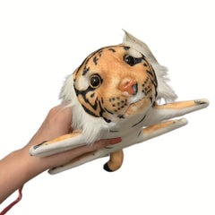 Soft Plush Toy with Handcrafted Arm Decor - Home Stuffed Animal Decoration