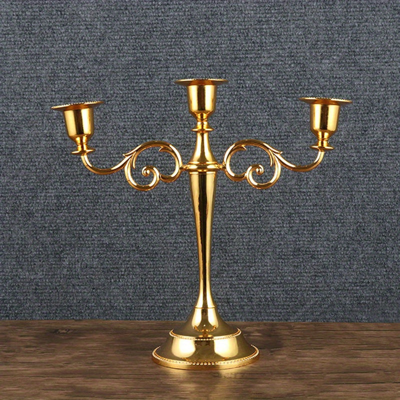 Bronze Candelabra Metal 5 arms Candle Holders