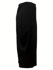 Back Split Bodycon Skirt for Women