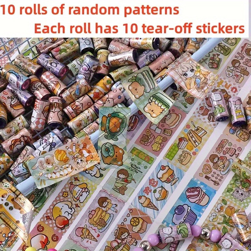 1000 Mini Stickers for DIY Bracelets u2013 Birds Geometric Patterns
