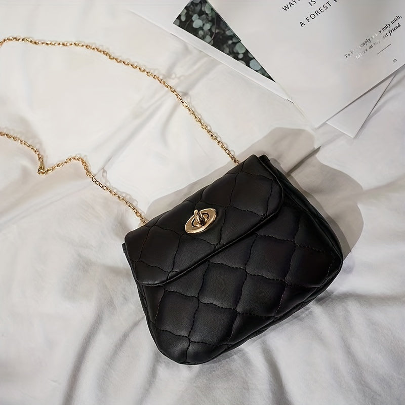 Cloud Quilted Crossbody Bag Chain Shoulder Bag Small Flap Purse
