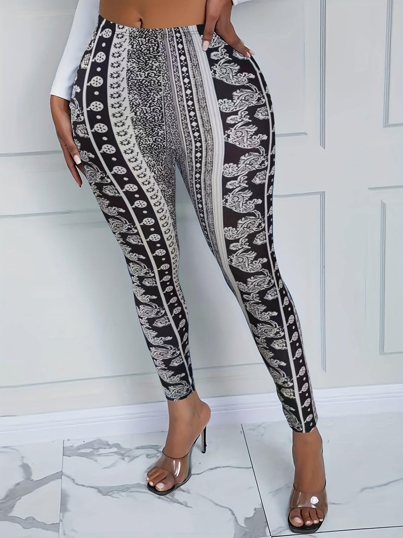 Boho Skinny Leggings for Women