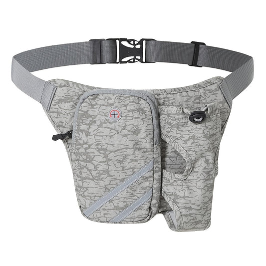Outdoor Sports Fanny Pack Waterproof Bag Gray