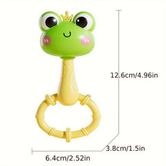 Frog and Duck Hand Bell Toys for Babies