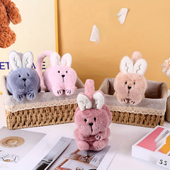 Soft Rabbit Ear Headband for Women