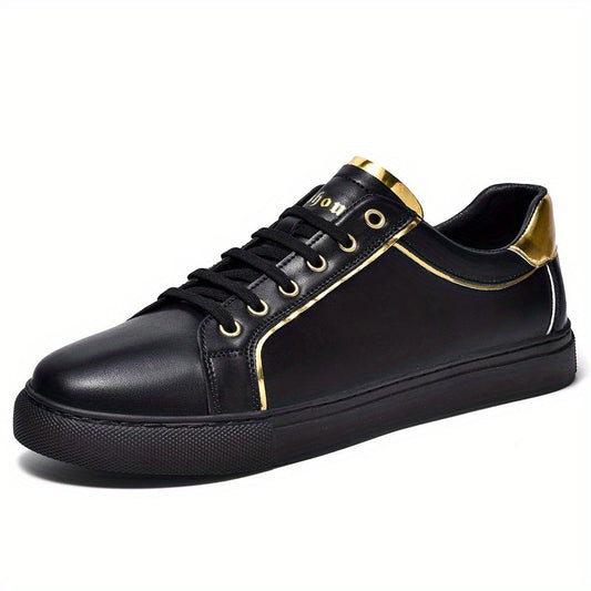 Men's Lace Up Skate Shoes Lightweight Comfy Non slip Sneakers