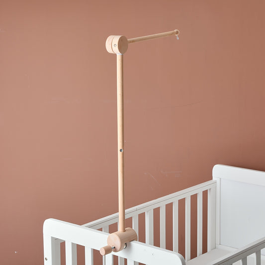 Adjustable Wooden Rotating Kids Bed Frame Khaki 18M Kids Bed Accessory