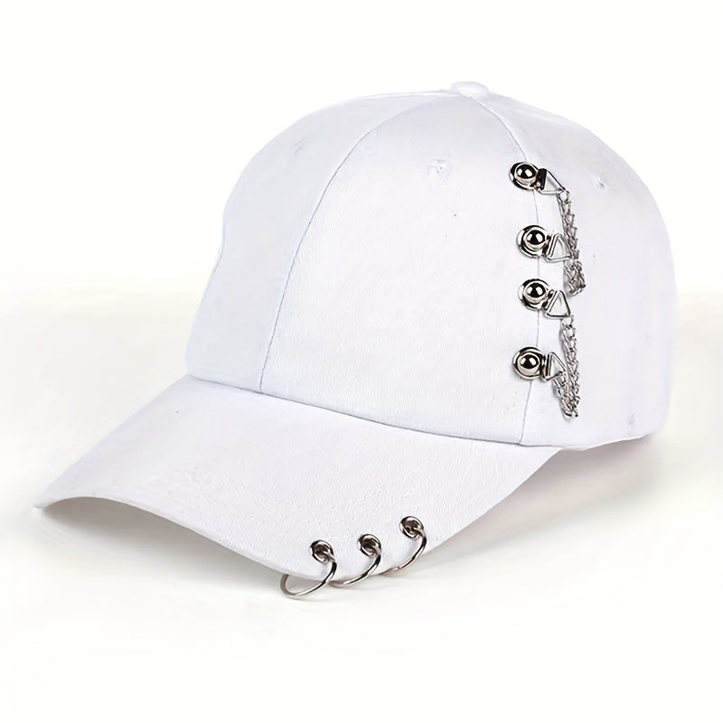 Unisex Basketball Cap Anti UV Light Ring Hip Hop Baseball Cap