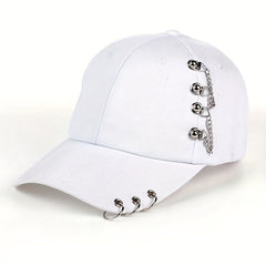 Unisex Basketball Cap Anti UV Light Ring Hip Hop Baseball Cap