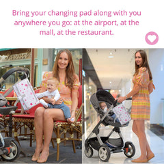 Waterproof Portable Baby Changing Pad Diaper Bag Mat