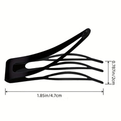 Metal Snap Clip Nonslip Hair Clip Style Hair Clip