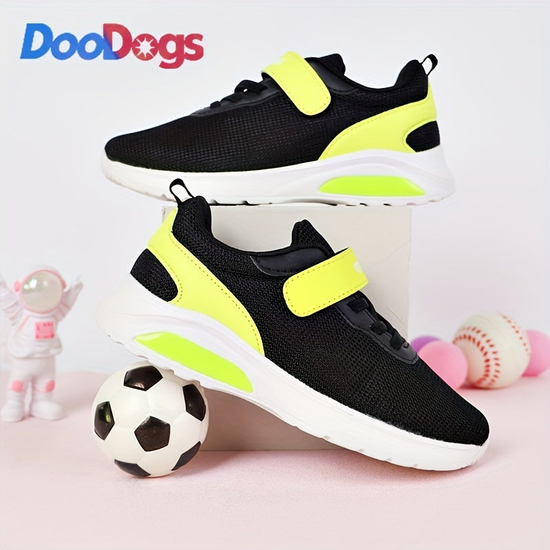 Boys Low Top Woven Sneakers Breathable Lightweight Anti Slip Shoes