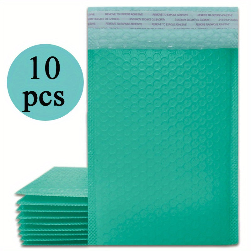10 Pack 10x16 20x32 cm Pink Bubble Mailers Self-Sealing Waterproof Envelopes