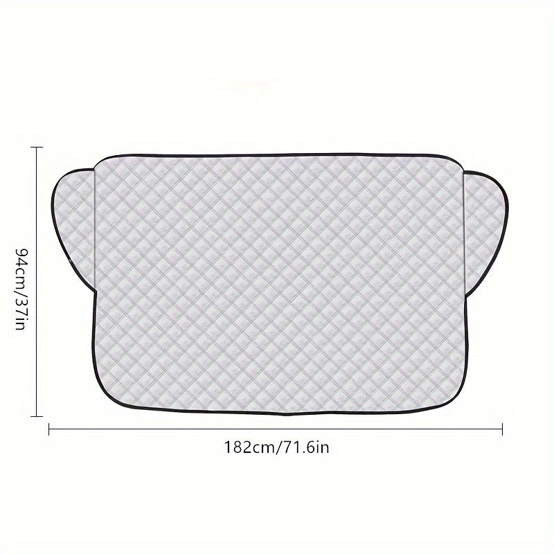 Car Snow Blocking Front Windshield Cover Snow Cover Cloth
