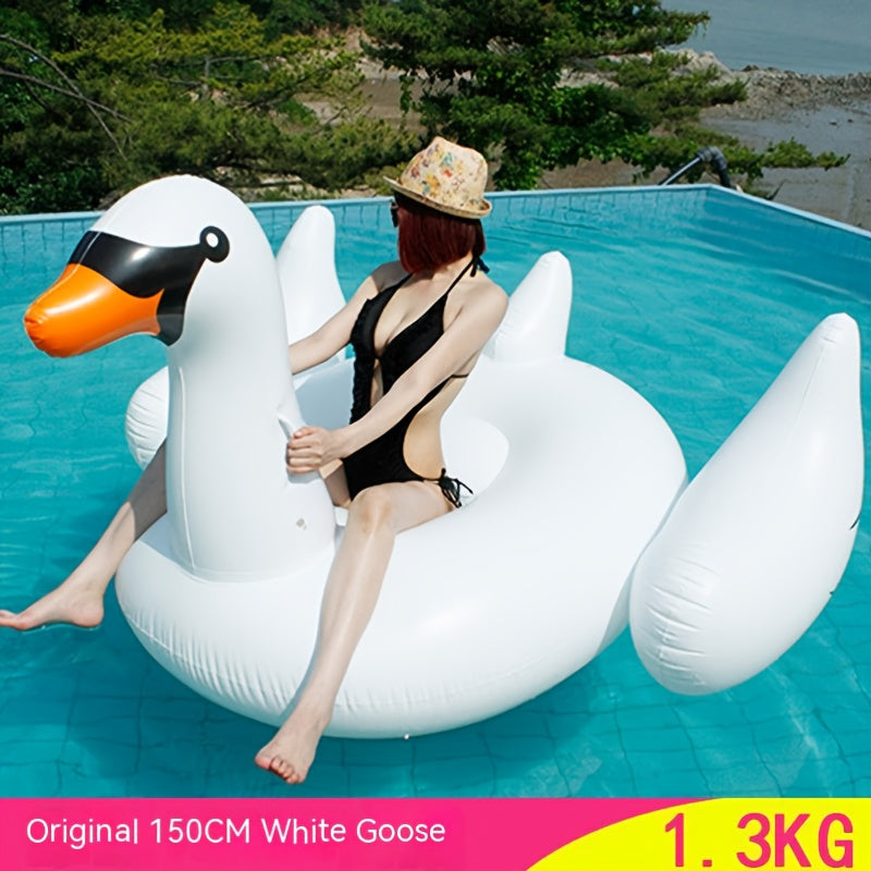 Poolside Inflatable Floating Bed Lounge Chair