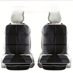 Non Slip Waterproof Child Car Seat Protector with Padding & 2 Storage Pockets