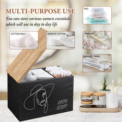 Tampon Holder for Bathroom Period Storage Box