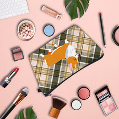 Corgi Dog Makeup Bag Toiletry Storage Pouch