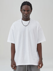 Men's Cotton Oversized Short Sleeves T Shirt Comfortable