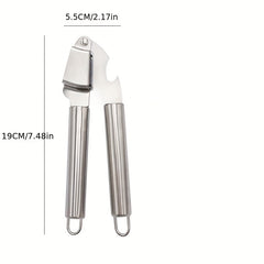 Metal Garlic Press Multifunctional Kitchen Chopper Ginger Squeezer Masher
