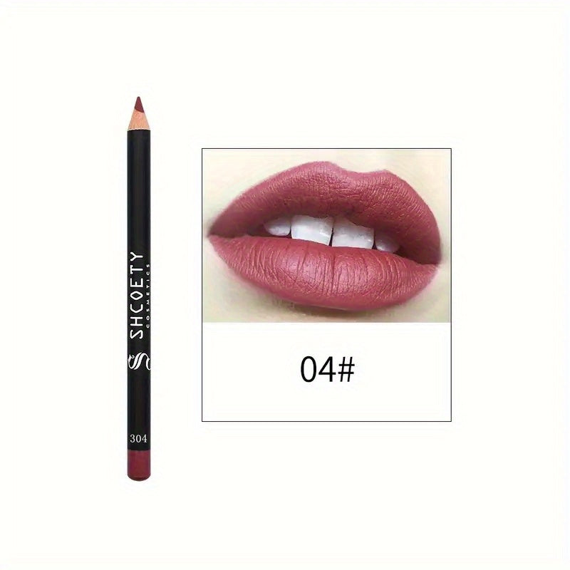 Long Lasting Lip Liner Pen with Velvet Texture