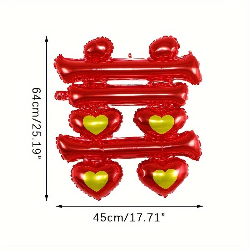 Wedding Aluminum Film Balloon Birthday Party Decoration