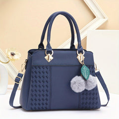 Embroidered Women's Tote Bag Spacious & Stylish with Detachable Strap