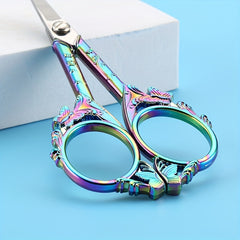 Retro Small Butterfly Scissors Stainless Steel Tea Ceremony Cross Stitching