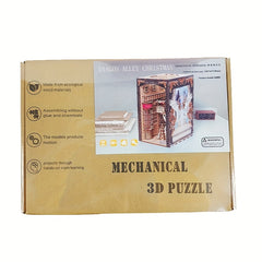 3D Diagon Alley Christmas Wooden Puzzle
