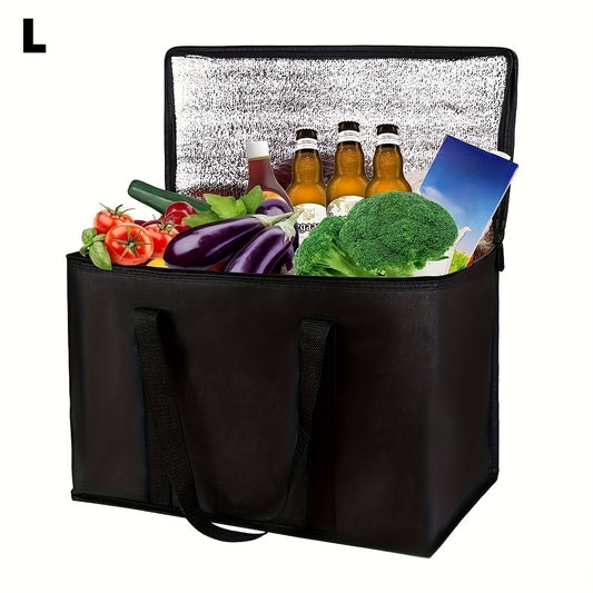 XL Insulated Bag Keeps Food Hot & Cold Reusable Grocery Tote Soft Cooler