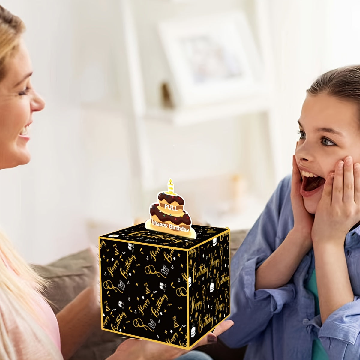 Birthday Money Box For Cash Gift Pull Funny Money Gift Boxes For Cash Pull