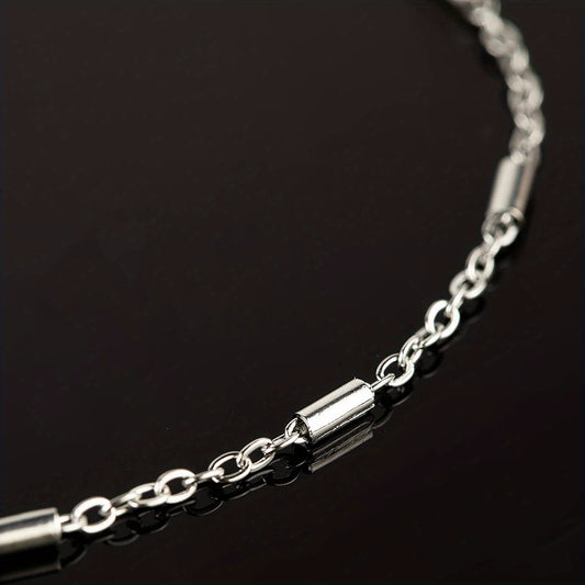 3M Stainless Steel Clip Tube Chain Necklace Extender Chain for DIY Jewelry