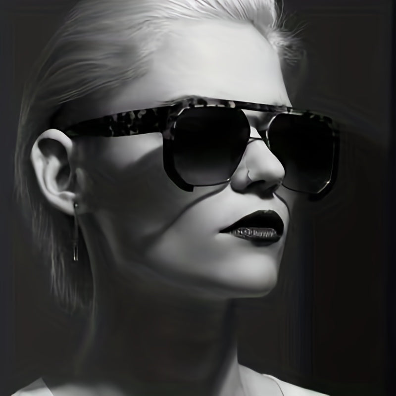 Y2K Top Bar Sunglasses Gradient UV400