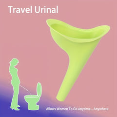 Portable Silicone Female Urinal Car Urinal Aid Travel Camping