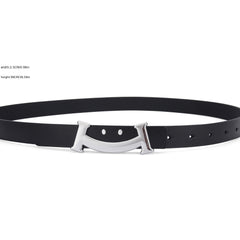 Men's Smiling Face Belt For Jeans Pants